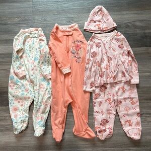 Gerber footed pajamas